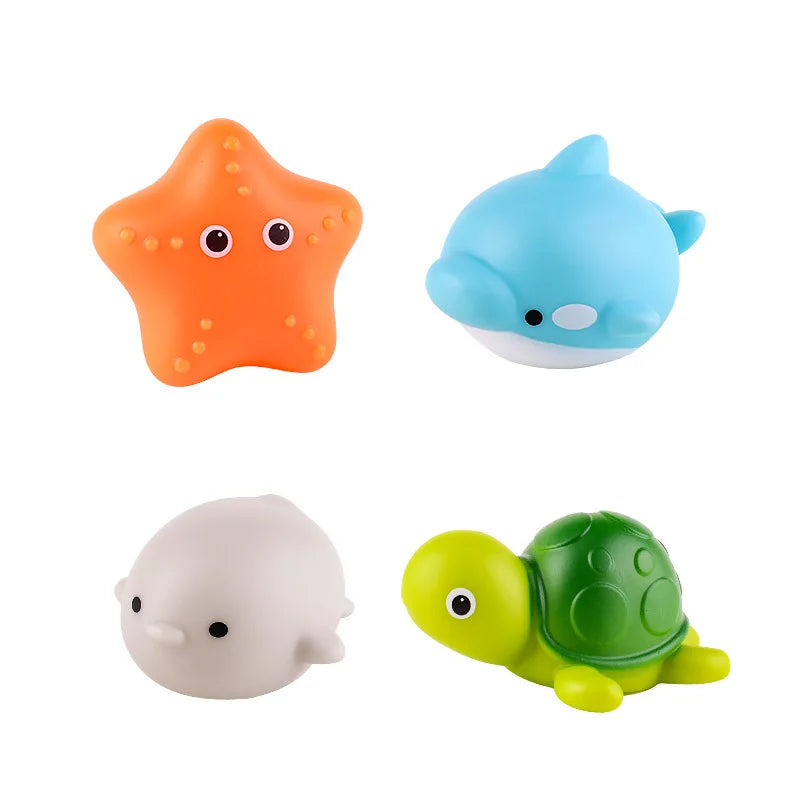 Children's bath toys Induction water play light-up animal