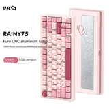 Wob Rainy75 Mechanical Keyboard CNC Aluminum Alloy RGB