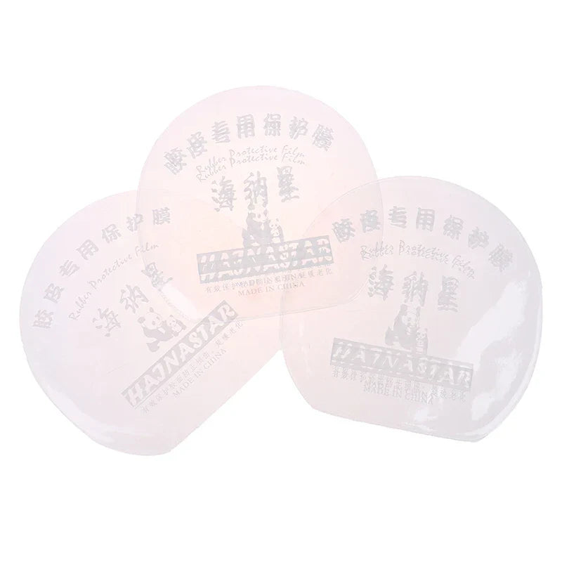 10Pcs Ping Pong Racket Protective Film Sticky Transparent