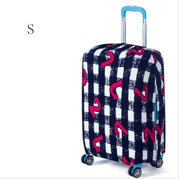 Fashion Suitcase Cover Travel Luggage Protector 5 Colors