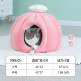 Closed Fluffy Cute Fashion Habitats Cat Bed Kittens