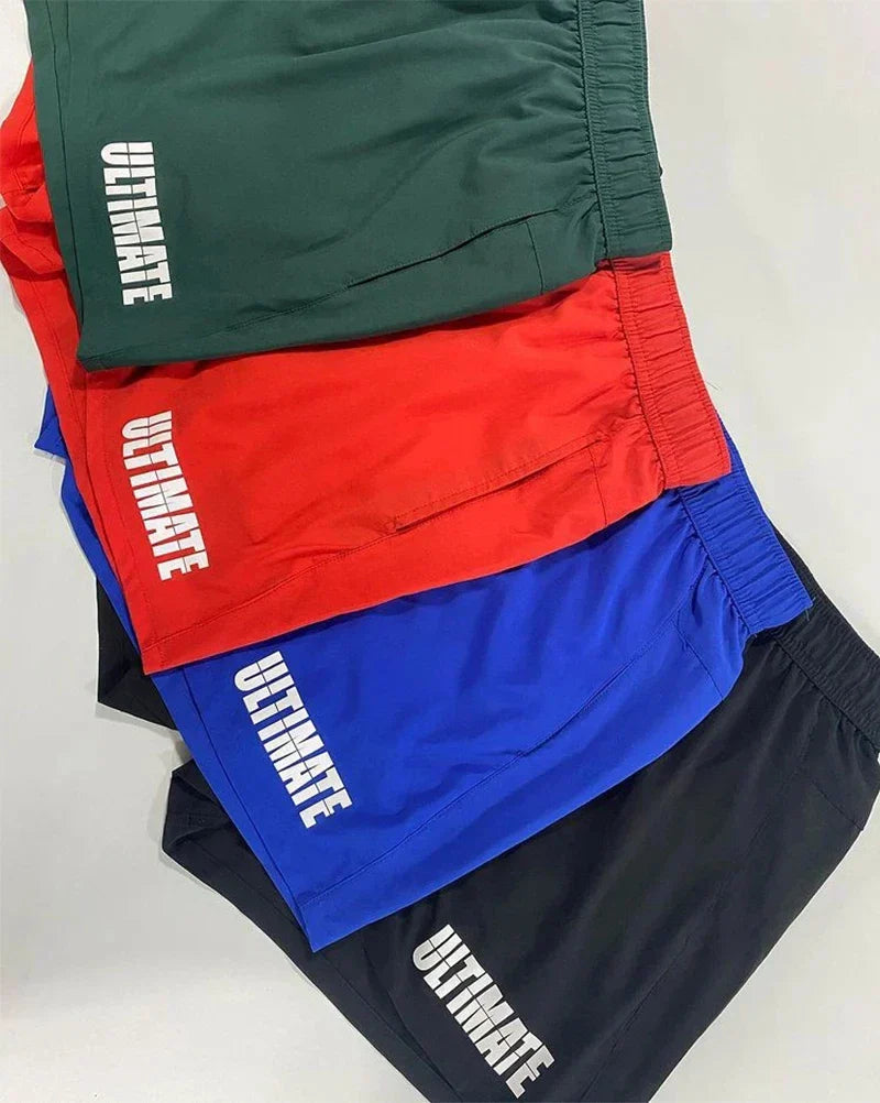 NEW Men Running Shorts Sports Jogging Fitness Breathable