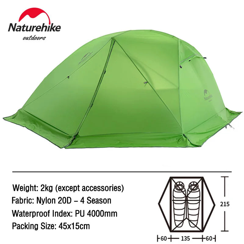 Naturehike 2 Person Tent Star River Camping Tent