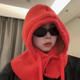 Autumn Winter Korea Balaclava Hats For Women Men