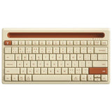 Wireless Bluetooth Keyboard 87 Keys Three-mode Silent Mini