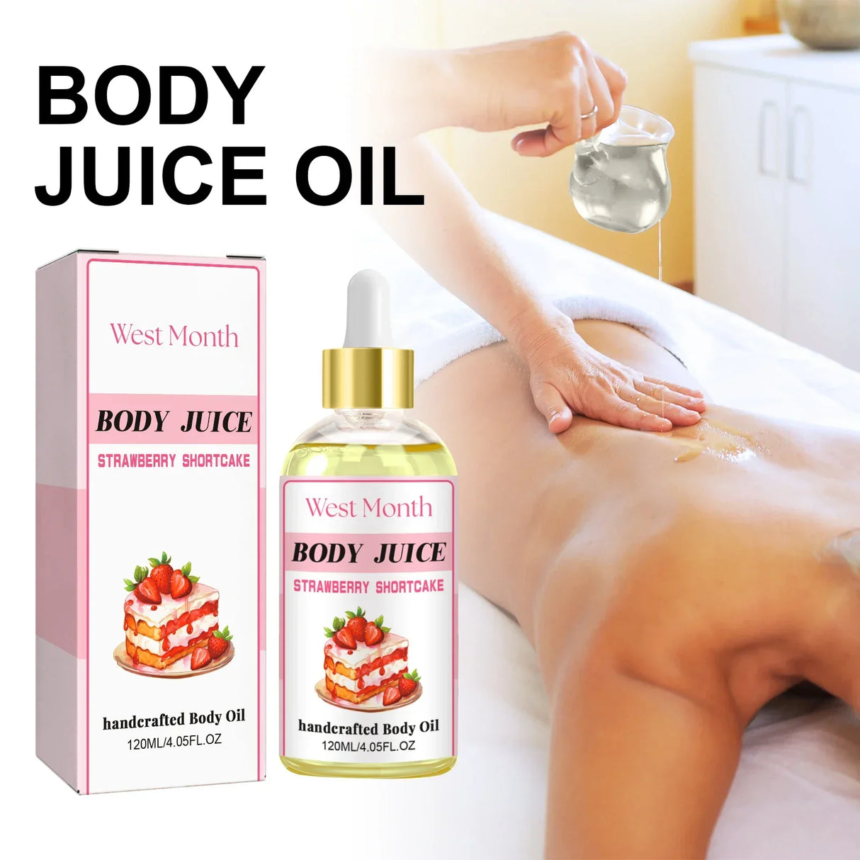 Relaxing Massage Oil Body Face Moisturizer Sooth Dry