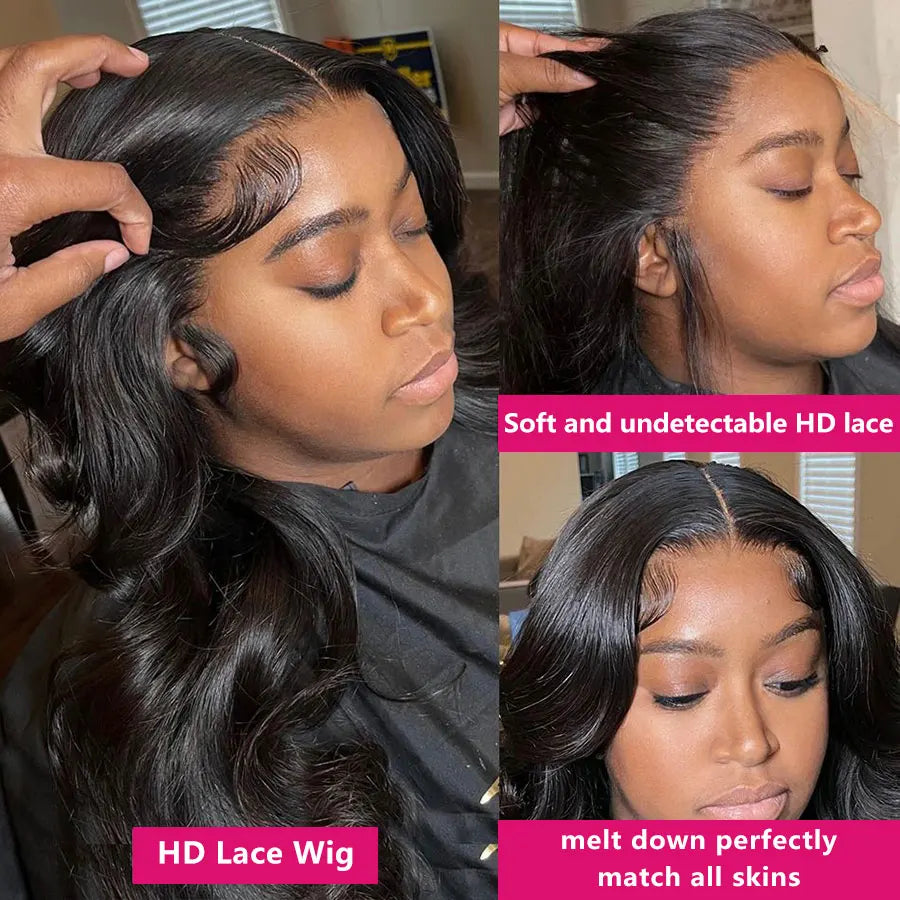 13x4 T Part Body Wave Lace Front Wig