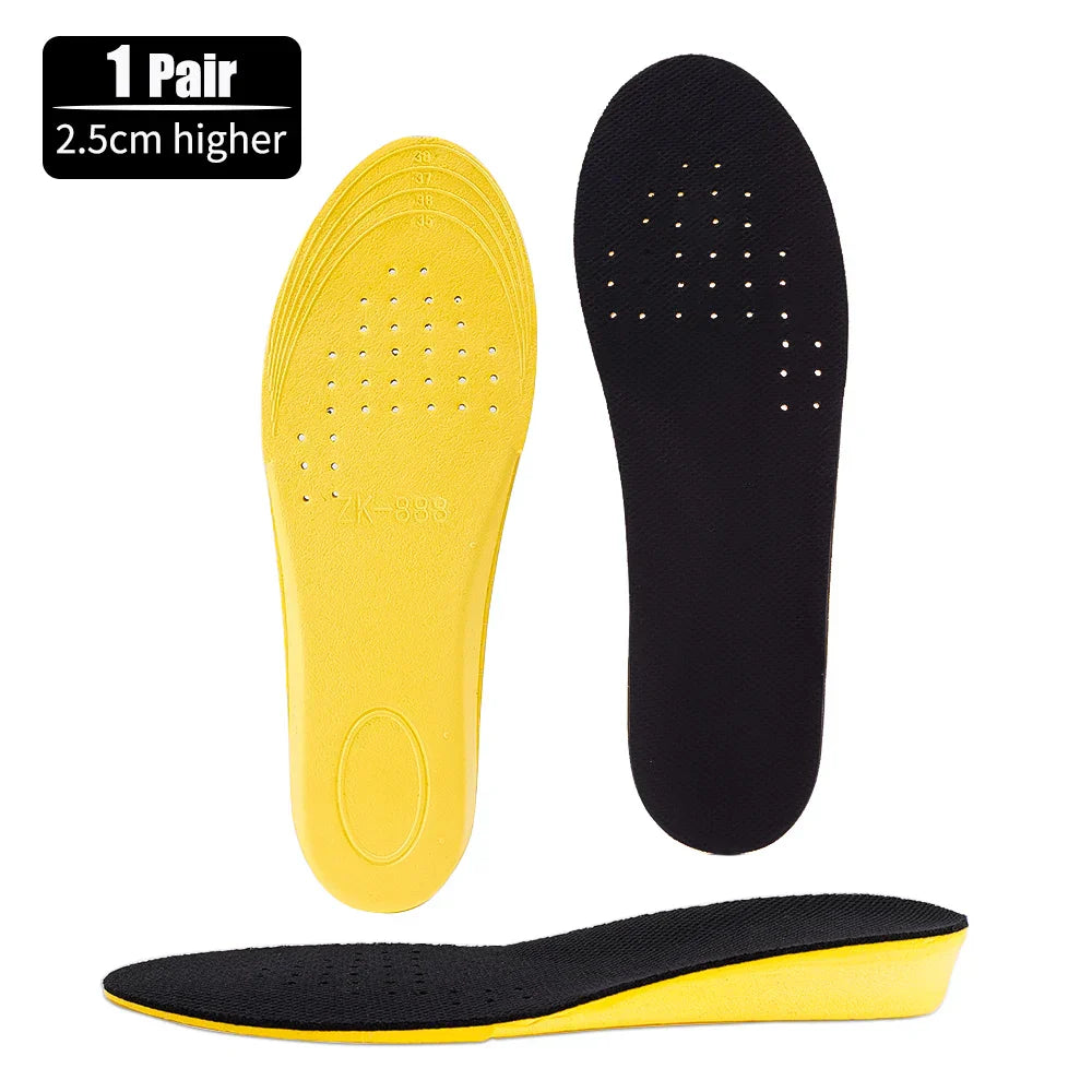 New Invisible Height Increase Insoles EVA Soft Light