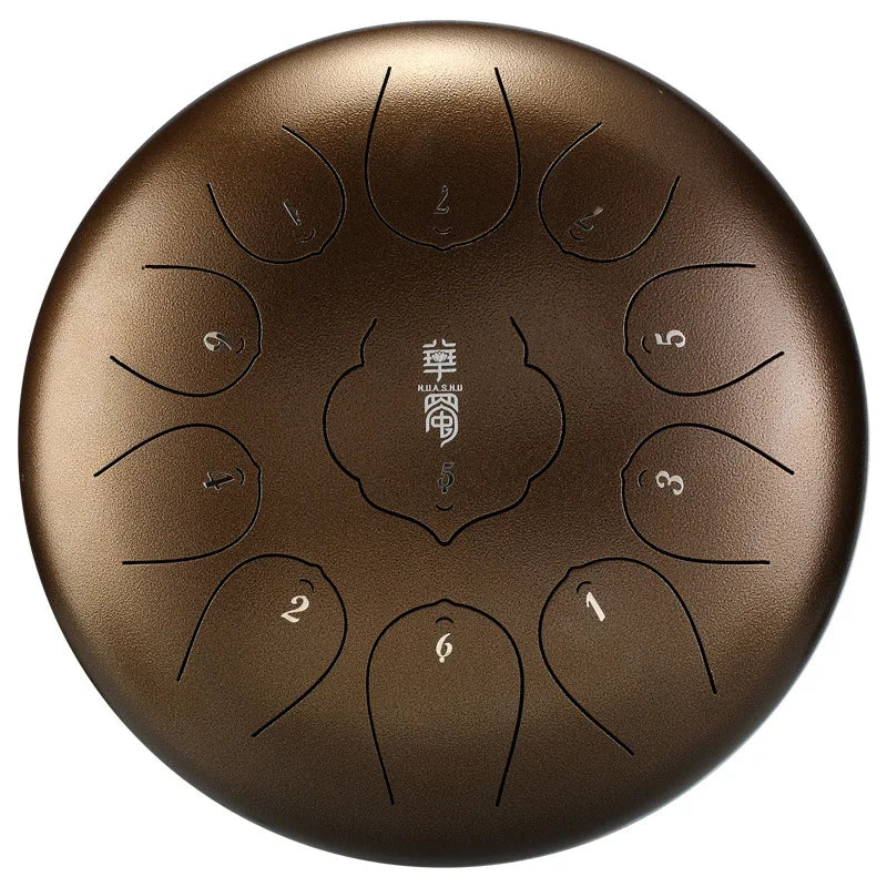Otamatone 10 Inch Steel Tongue Drum Children's Synthesizer