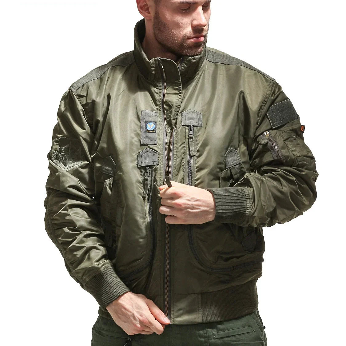 Men Jackets Parkas Tactical Clothing Motorcycle Jacket New