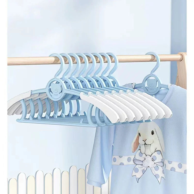 Telescopic Baby Hangers Clothes Organizer Closet Non-slip Kids