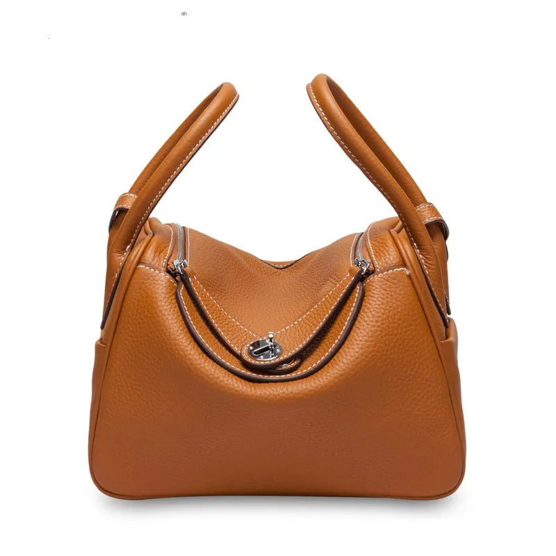 100 Cow Leather Lady Lindi Bag Brand Shoulder