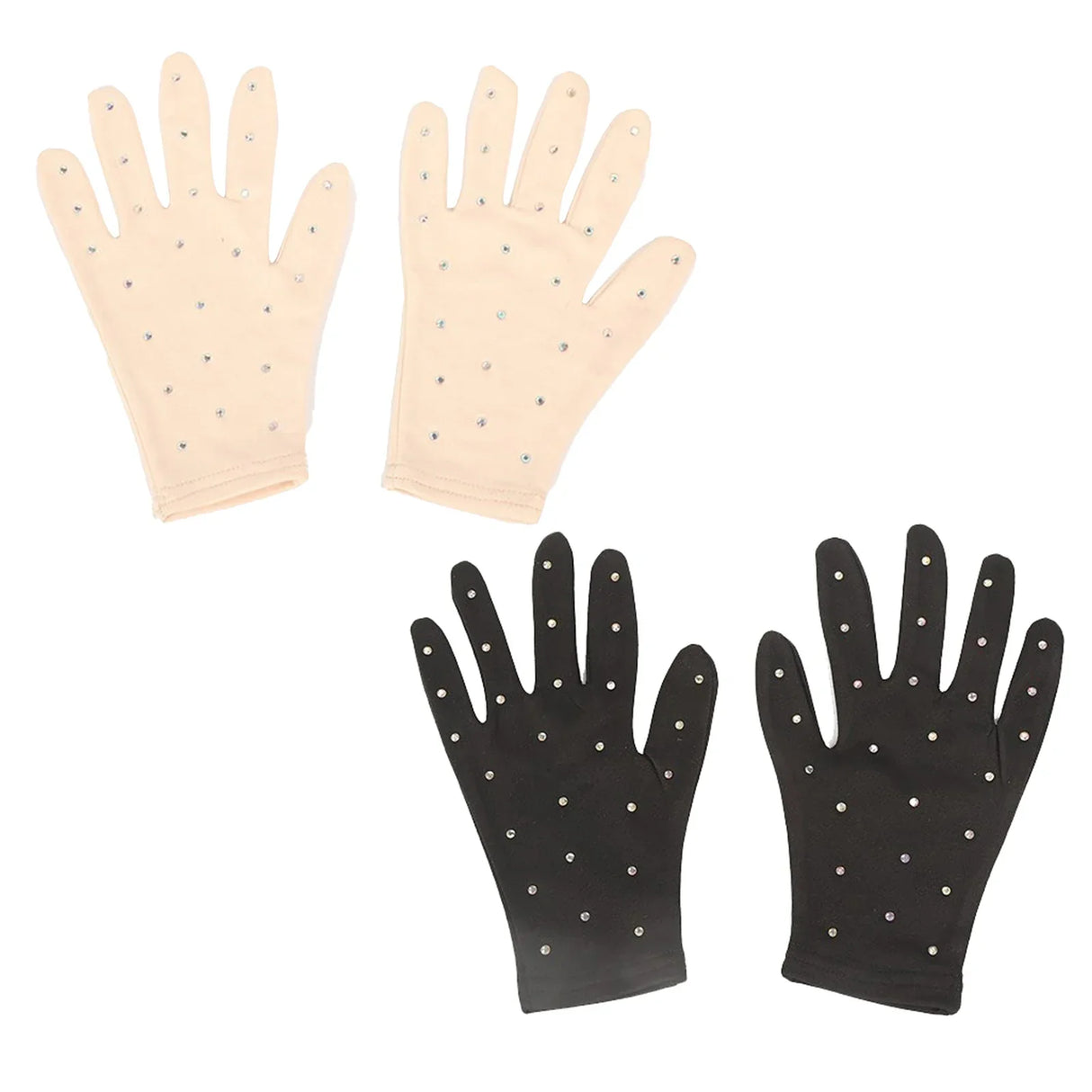 1 Pair Womens Figure Skating Gloves Children Adult
