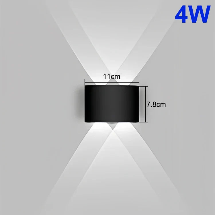 LED Wall Lamp Outdoor IP65 Waterproof Up Down