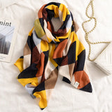 2022 New Design Brand Women Scarf Fashion Print