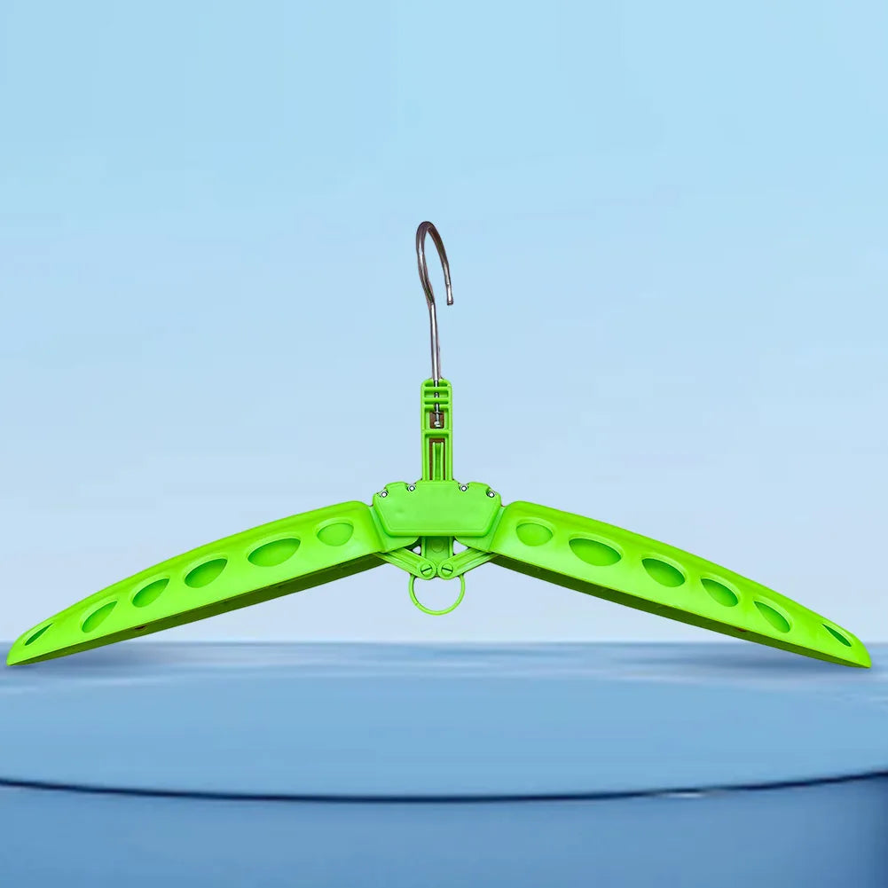Clothes Hanger Foldable Heavy Duty Coat Rack Plastic