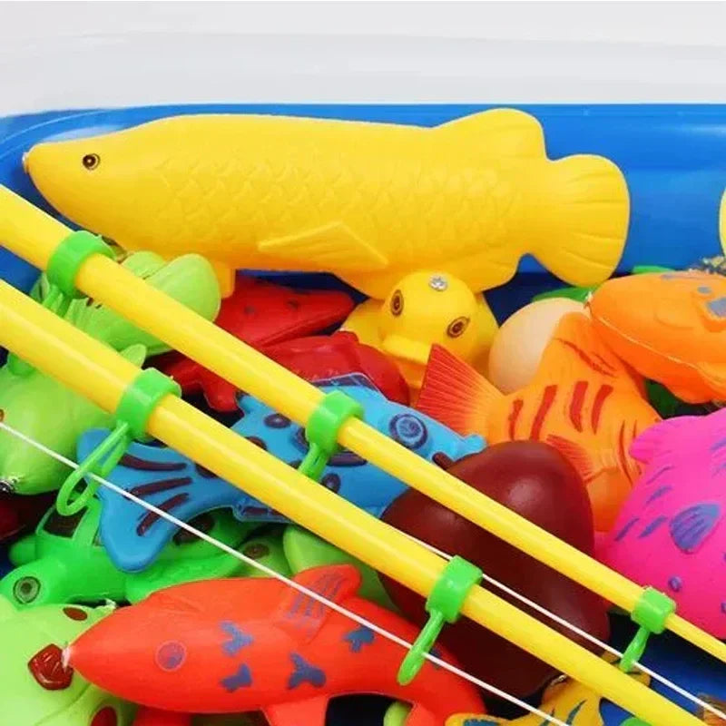 27Pcs/Set Fishing Toy Children Puzzle Boys Girls Pool