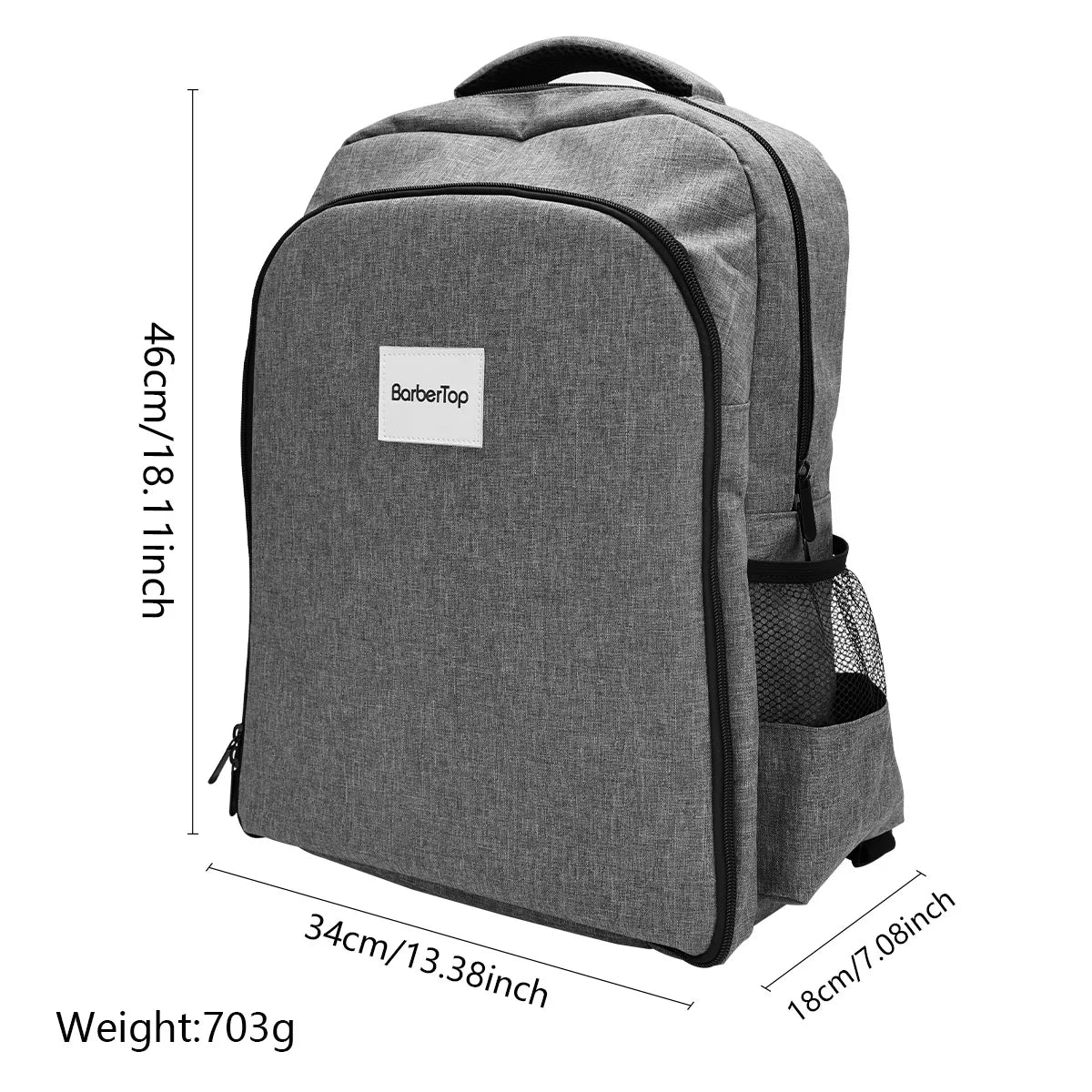 Barber Backpack Portable Hairstylist Tools Bag Large Multifunctional