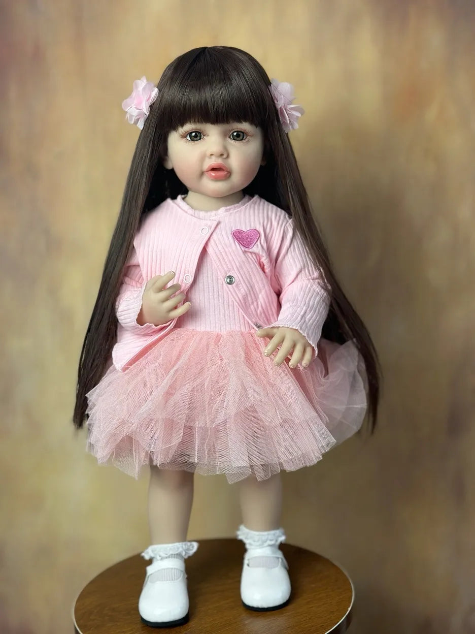 BZDOLL 55CM 22Inch Can Stand Reborn Baby Lifelike