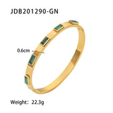 Youthway 18k Gold Stainless Steel Bangles Winter Stacking