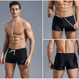 WY22 sexy soild color board tight men swimwear