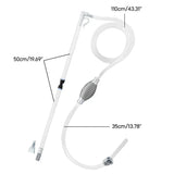 Water Exchanger Aquarium Siphon Vacuum Cleaner Fish Tanks