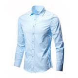 Men's Elastic Spring And Autumn New long Sleeve