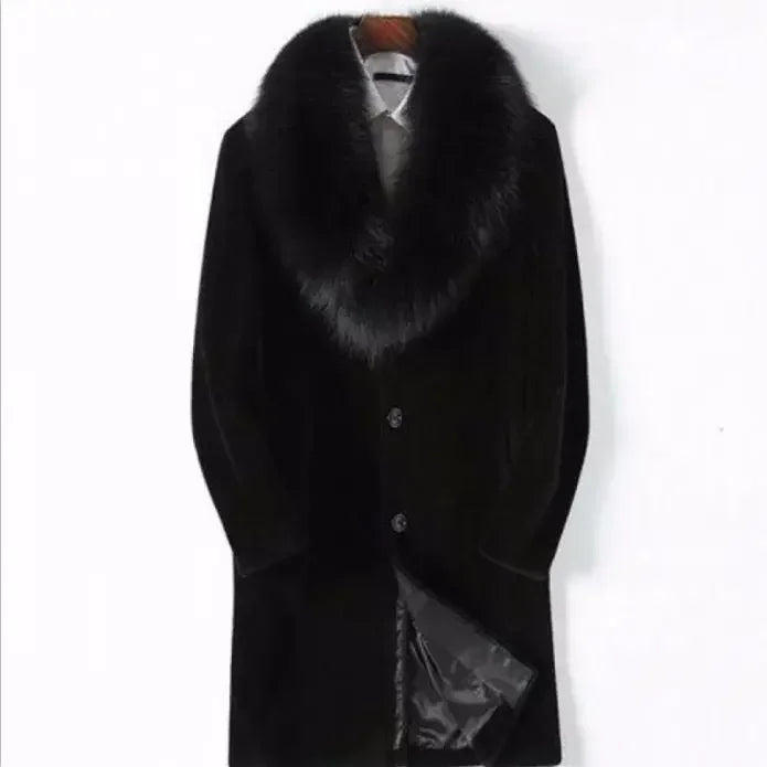 2020 Overcoat Male Wool Blend Autumn Winter Coat