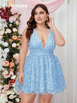 Cinemore Plus Size Summer Dresses Women 2023 Sleeveless
