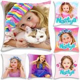 Cute Like Nastya Pillow Case Girls Pillowcase Sofa