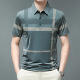 Summer Men's Polo Shirts With Short Sleeve Business
