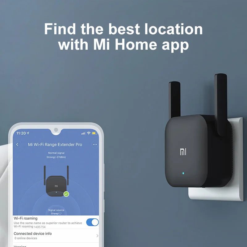 Xiaomi Original Wifi Amplifier Pro Router 300M 2.4G