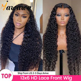 YAWAWE Water Wave 13x6HD Lace Frontal Wigs Brazilian