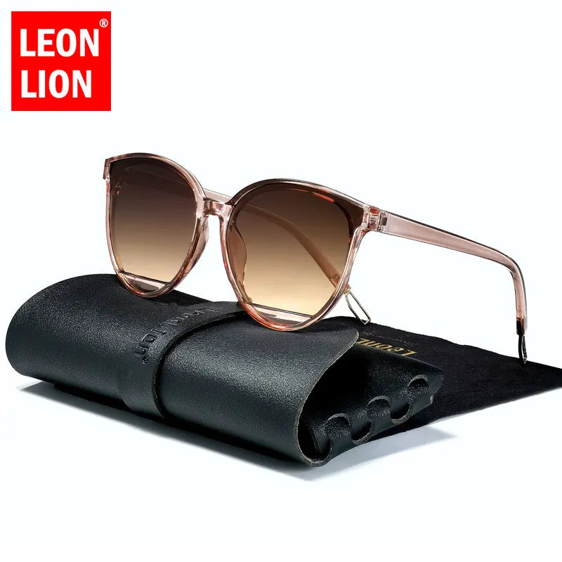 LeonLion 2023 Fashion Cateye Sunglasses Women Luxury Brand