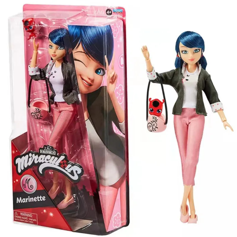 Miraculous 28cm Anime Figure Ladybug Marinette Rena Rouge