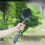 Camping Folding Survival Spade Shovel Stainless Steel Portable