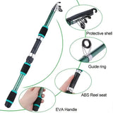 Fishing Pole Set Full Kits With Telescopic Fishing