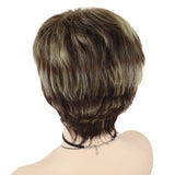 GNIMEGIL Synthetic Short Pixie Cut Wig Women Natural