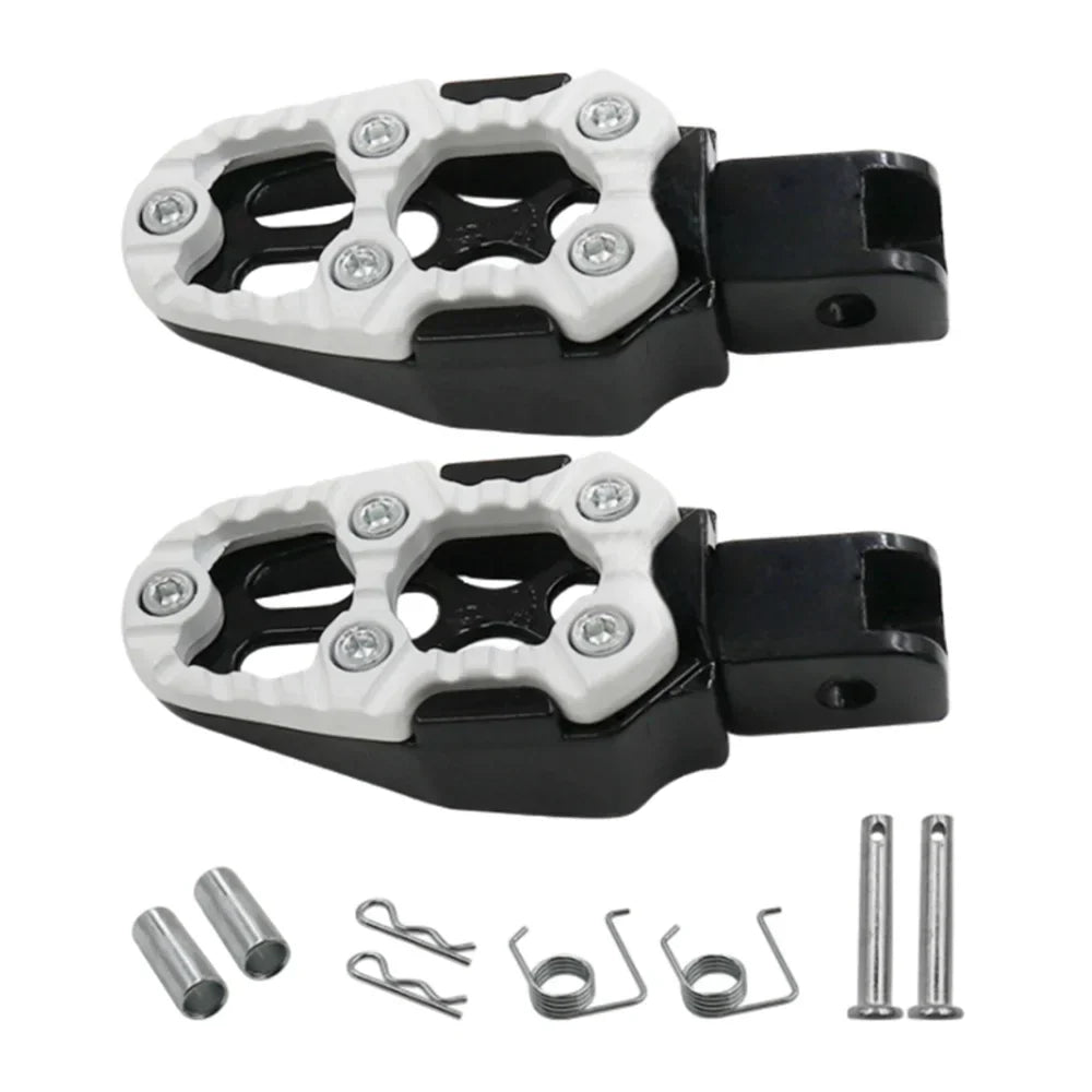 1 Pair CNC Aluminum Motorcycle Rearset Footrests