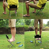 Outdoor Chair Camping Portable Folding Aluminum Foldable Fishing