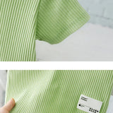 Girls Summer Clothing Suit Children Short-Sleeved Polo Shirt