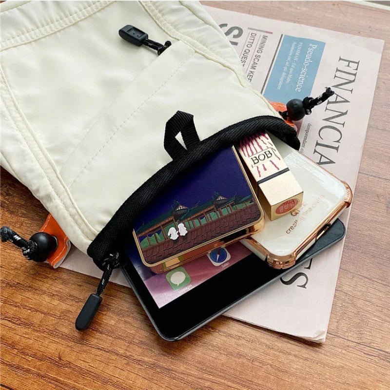 Unisex Small Square Messenger Bag Mini Waterproof Travel