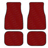 Checkerboard Car Mats Auto Parts Rubber Floor Mats