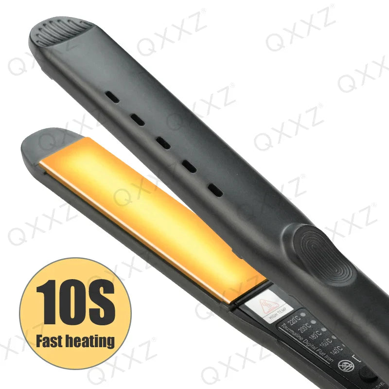 QXXZ 2023 New Hair Straightener Professional Iron Steam