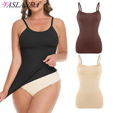 Women Plus Size Tank Top Tummy Control Camisole