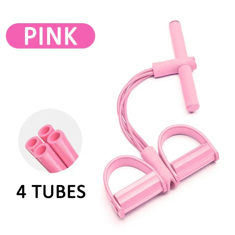 Multifunction Tension Rope Resistance Band Elastic Pedal Puller
