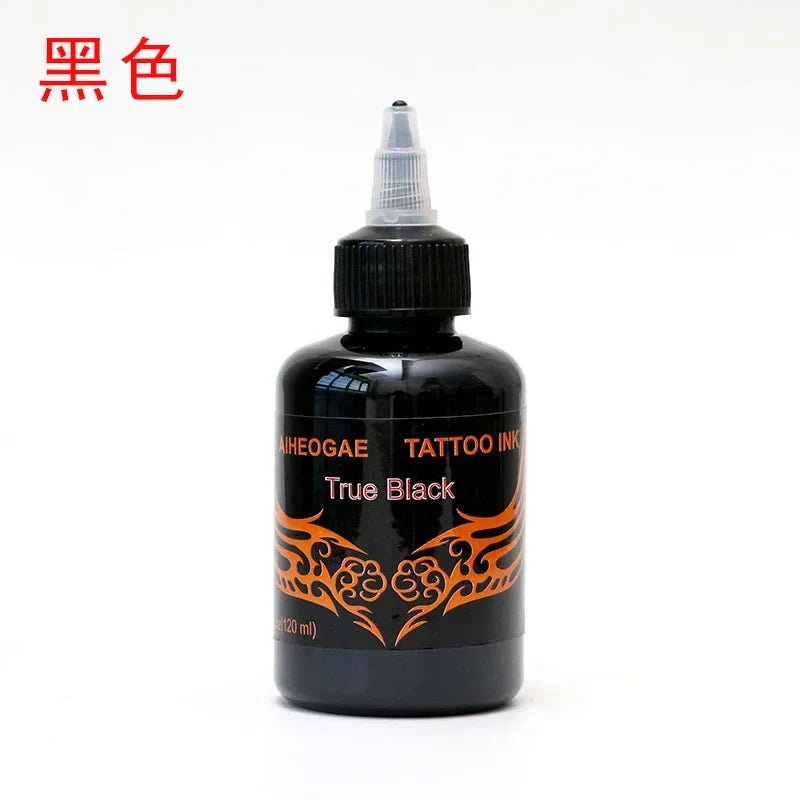 120ml Tattoo Ink Set Permanent Pigment Makeup Professional