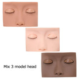 Training False Eyelash Practice Lash Silicone Mannequin Model