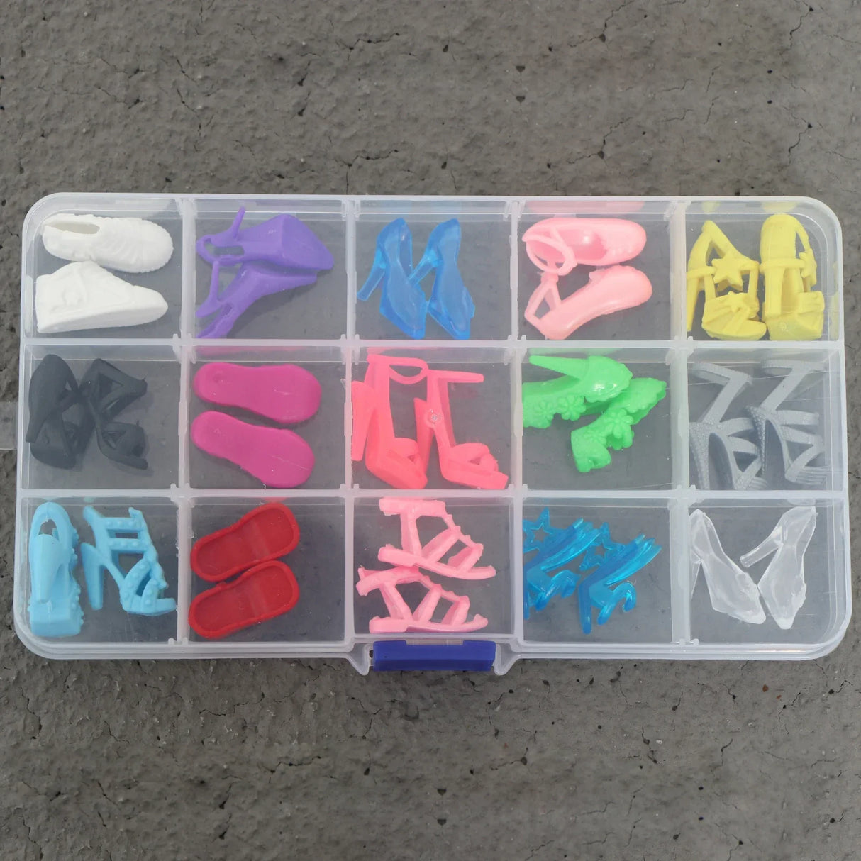 1/6 Dollhouse Storage Box Dustproof Box With Shoes