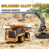 RC Excavator Dumper Car 2.4G Remote Control Engineering